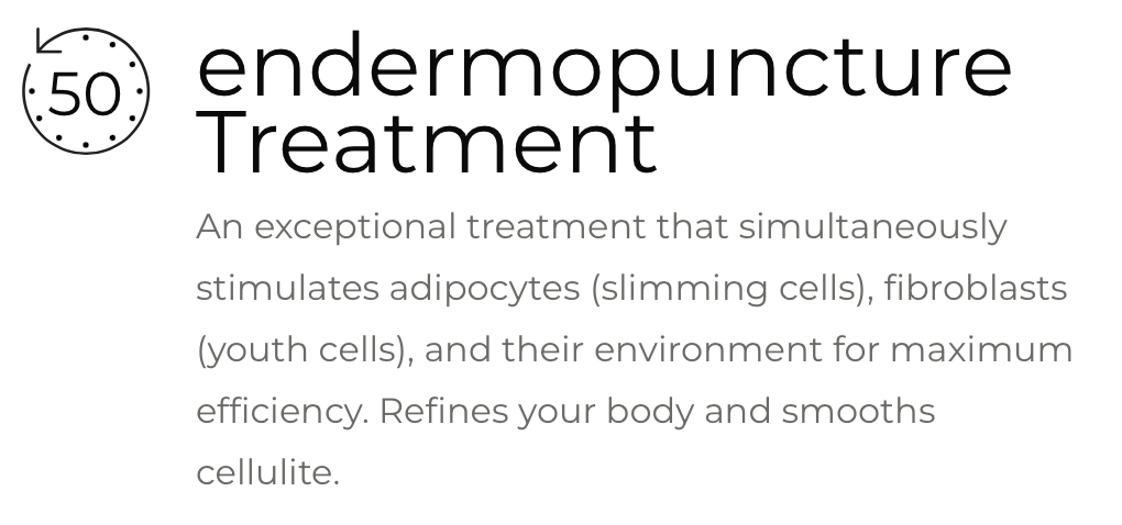 Endermologie for wellness includes ridding the body of toxic waste Endermopuncture