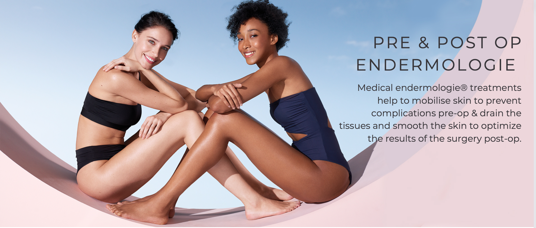 Endermologie pre and post op for all surgeries, including liposuction Pre op Endermologie and post op Endermologie