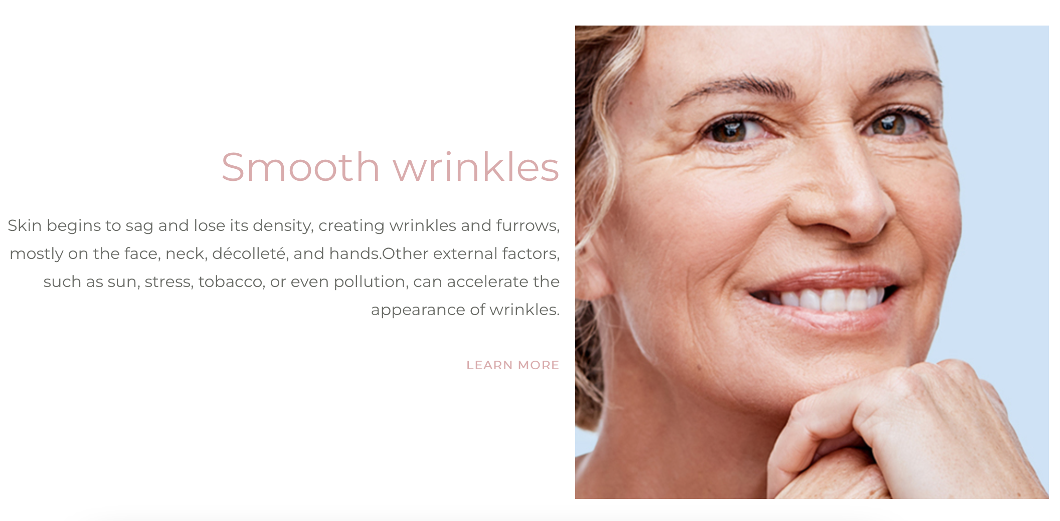 Smooth wrinkles